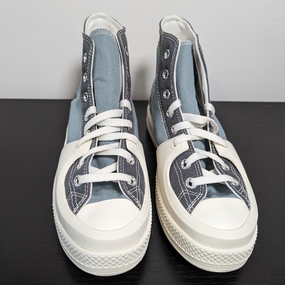 Converse Mens CTAS High Construct Colorblock Tidepool Men's 8.5/Women's 10 - Picture 9 of 11